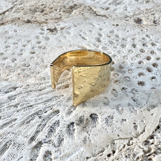 Angular Bombshell Ring