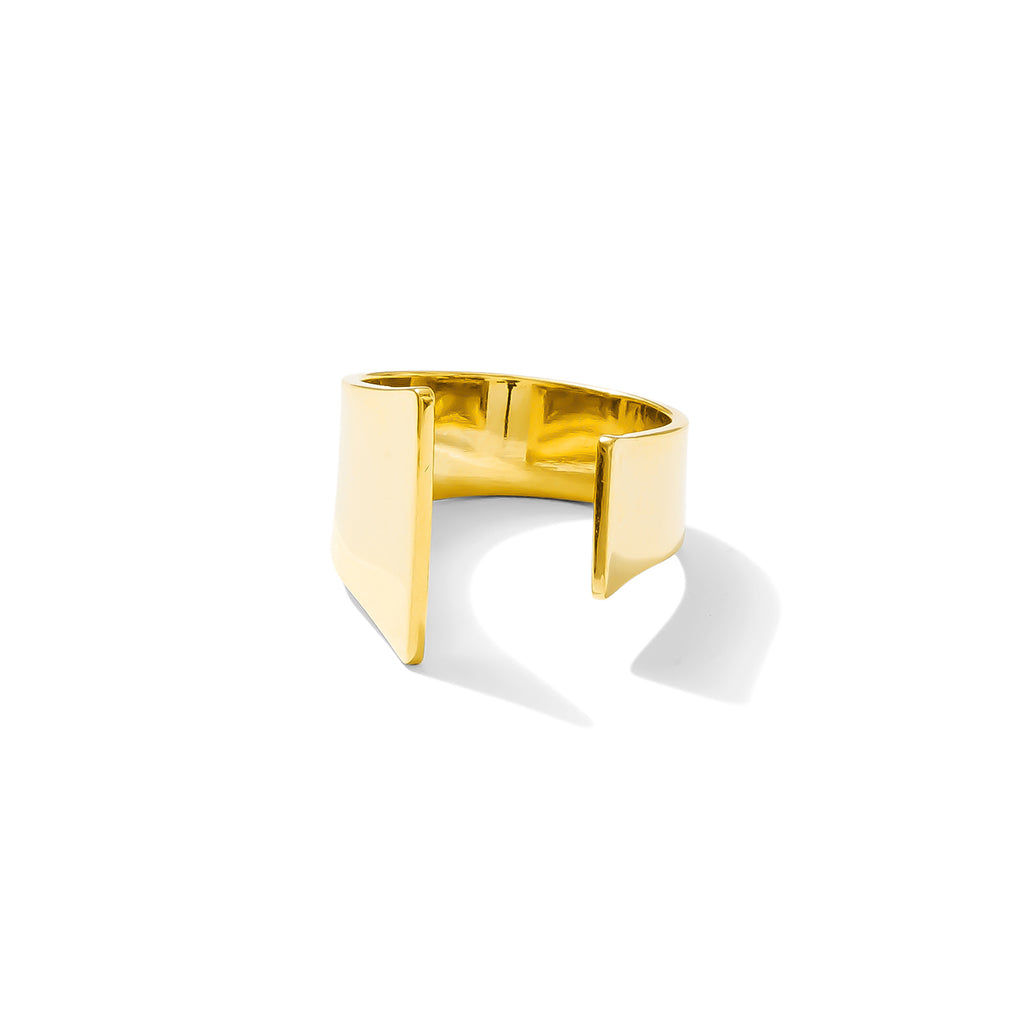 Angular Bombshell Ring